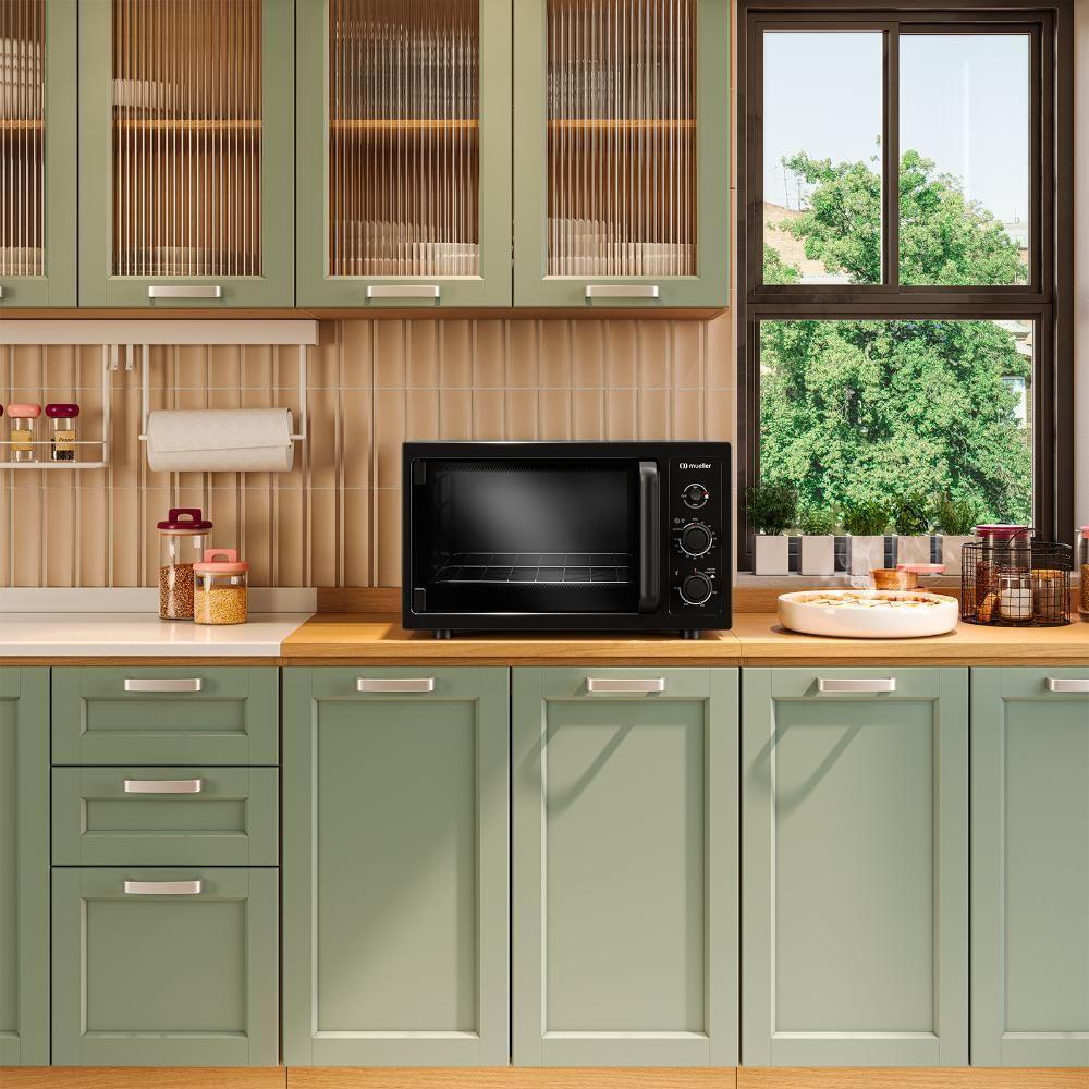 Forno Elétrico De Bancada Mueller 50L Com Grill MFB50B Preto 220V - 5