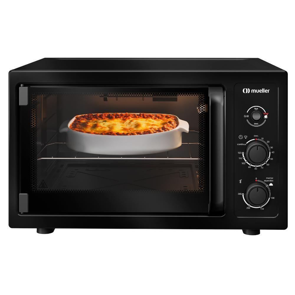Forno Elétrico De Bancada Mueller 50L Com Grill MFB50B Preto 220V - 6
