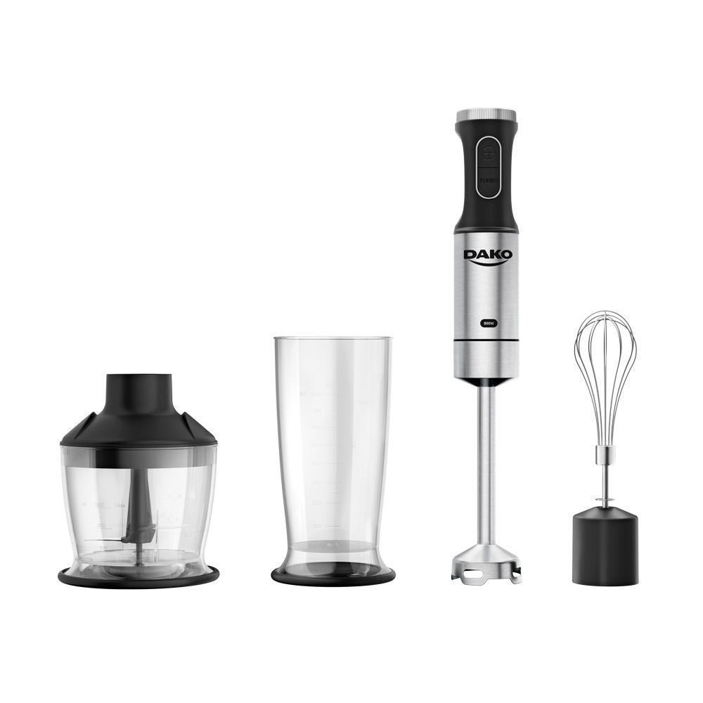 Mixer Dako 3 Em 1 800W Função Turbo Preto E Inox 110V - 1