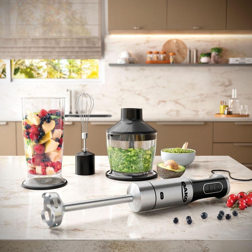 Mixer Dako 3 Em 1 800W Com Função Turbo Preto E Inox 220V - 9