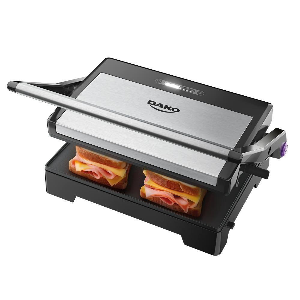 Sanduicheira E Grill Dako 2 Em 1 Elétrica 1000W 220V - 6