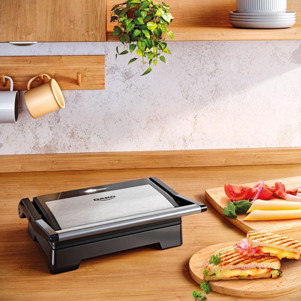Sanduicheira E Grill Dako 2 Em 1 Elétrica 1000W 220V - 8