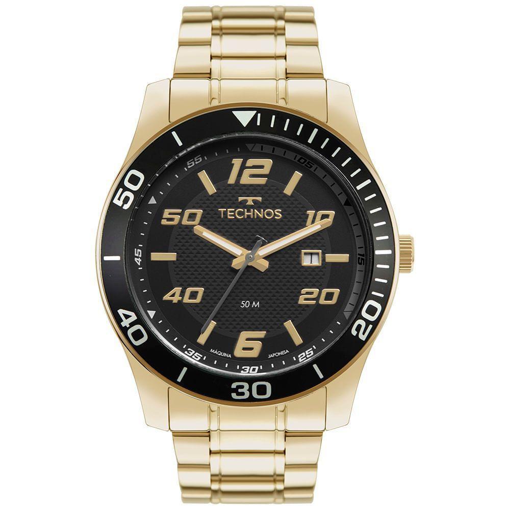 Relógio Technos Masculino Racer Dourado - 2115twb/1p 2115twb/1p - 1