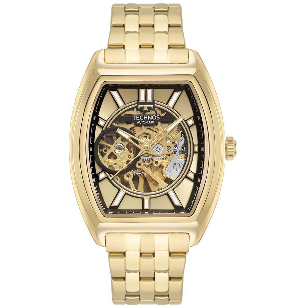 Relógio Technos Masculino Automatico Dourado - G3265ac/1d G3265ac/1d - 1