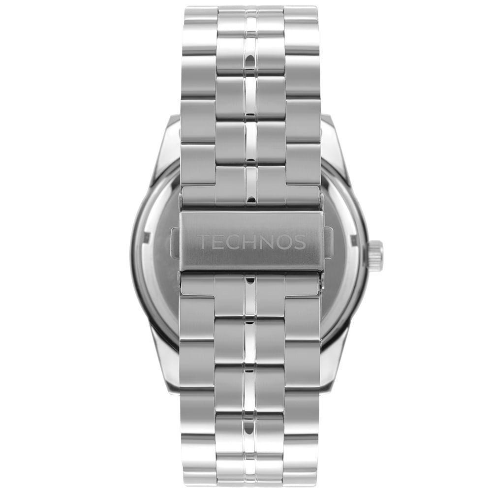 Relógio Technos Masculino Racer Prata - 2115mxl/1k 2115mxl/1k - 3