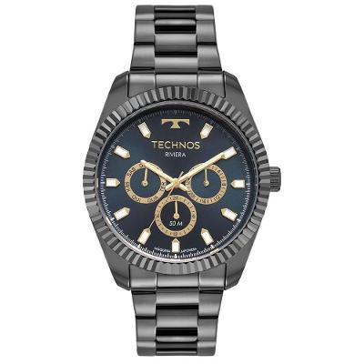 Relógio Technos Masculino Riviera Grafite - 6p79cd/1a 6p79cd/1a
