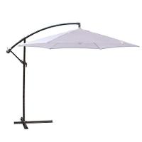 Ombrelone Suspenso 3 Metros Branco Importway - 1