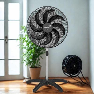 Ventilador de Coluna Dômina 60cm 8 Pás Plástico Ultra Silencioso Oscilante Bivolt