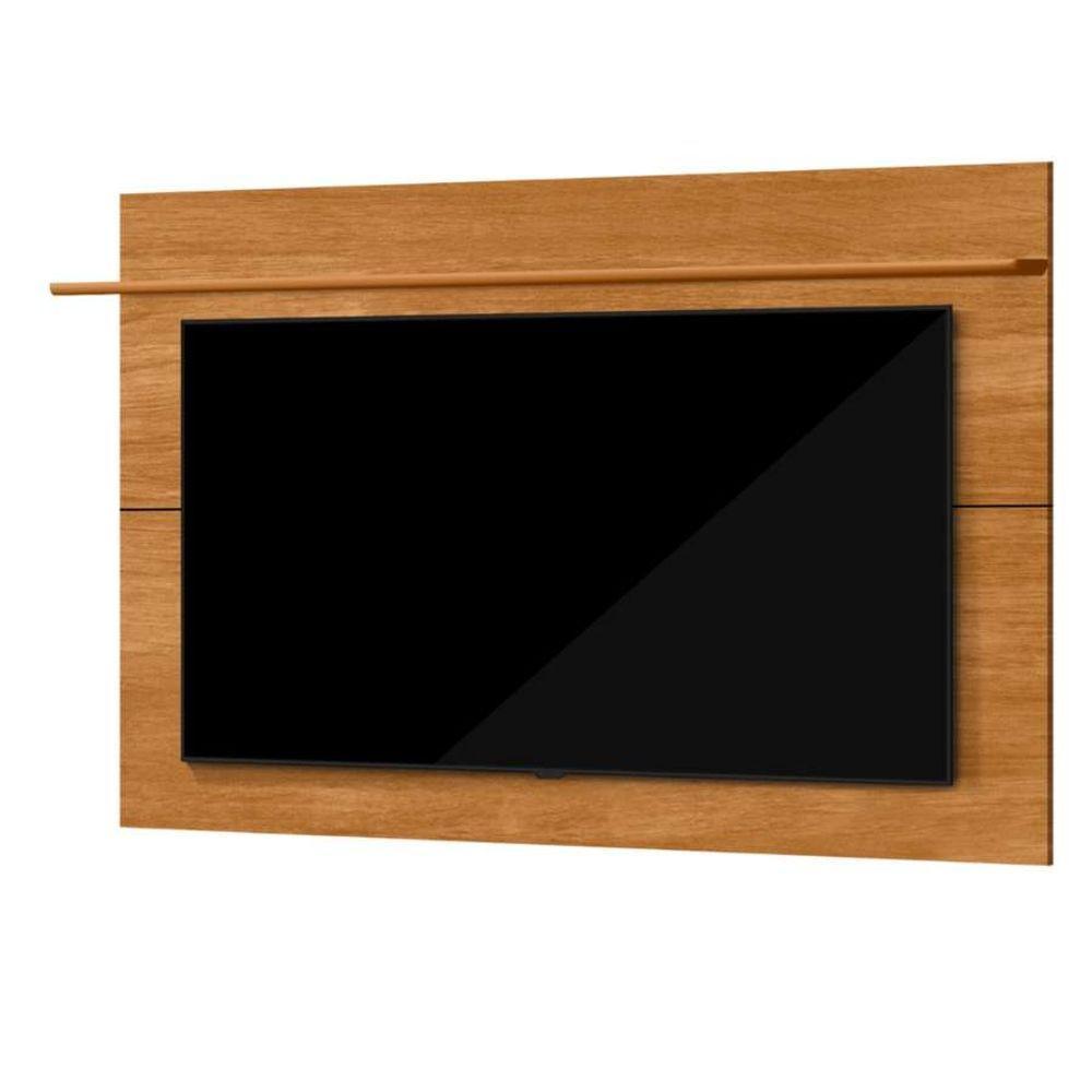 Painel Para Tv Até 55 Polegadas Versátil 100% Mdf 1 Prateleira Simples Nature - 2