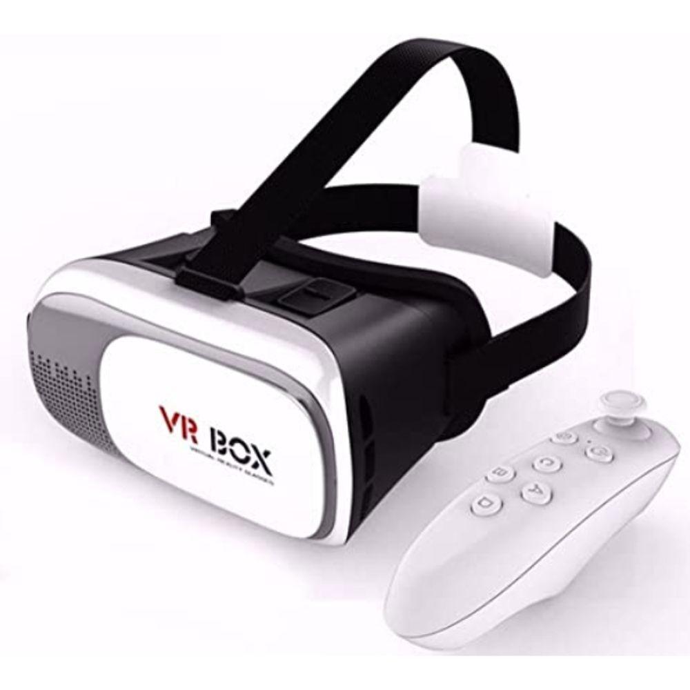 Óculos Vr Box 2.0 Realidade Virtual + Controle Cardboard 3d - 2