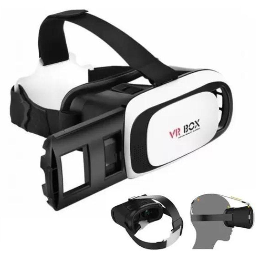 Óculos Vr Box 2.0 Realidade Virtual + Controle Cardboard 3d - 6