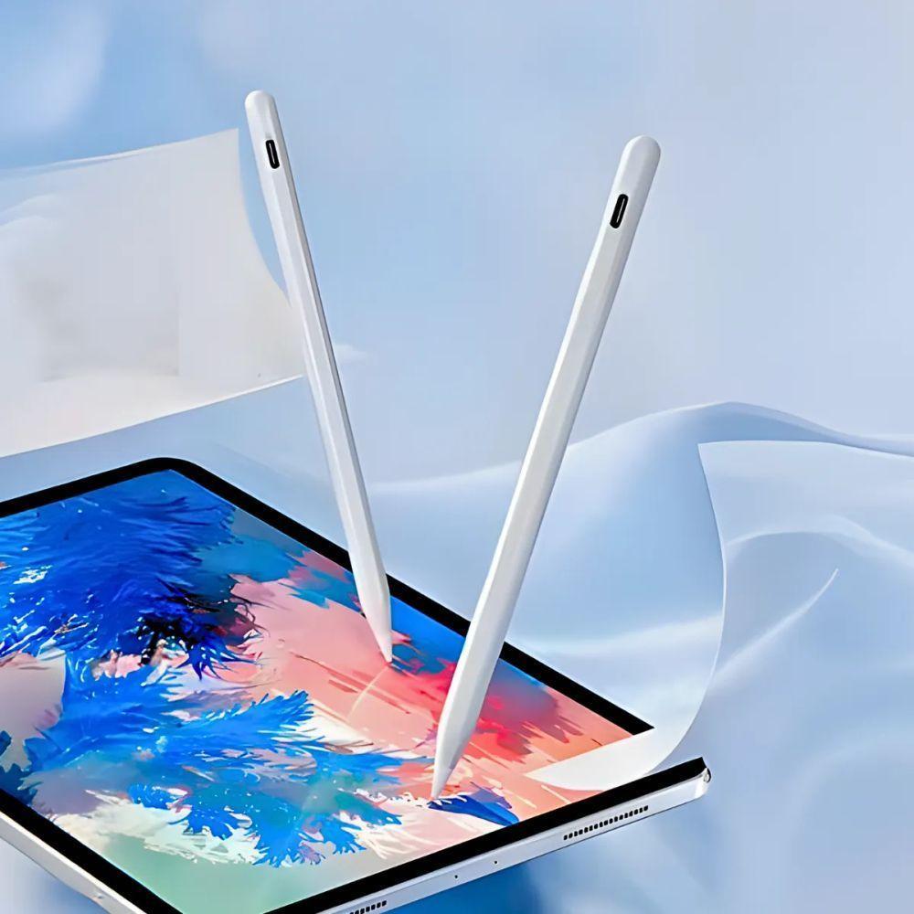 Caneta Digital Universal Touchscreen Ponta Fina - Branca - 2