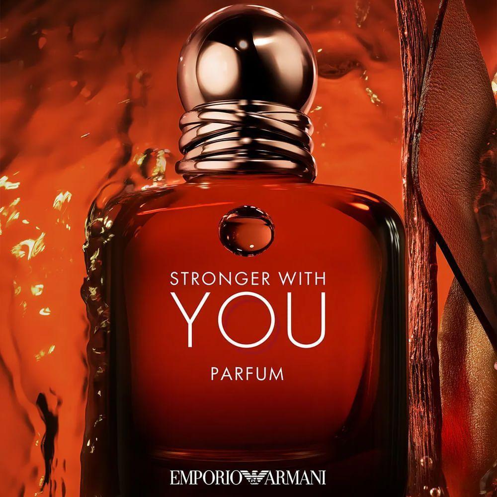 Giorgio Armani Stronger With You Parfum - Perfume Masculino 100ml - 4