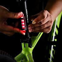 Kit Bike Farol Frontal + Traseiro Ultra Led Usb Recarregável - Bivolt - 3