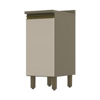 Balcão 1 Porta 35cm Duna-cristal Com Tampo Connect - Móveis Henn Duna-cristal - 1