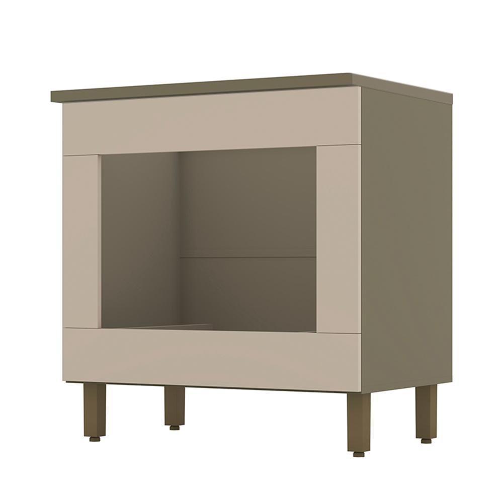 Balcão Forno Embutir Connect Duna-cristal Com Tampo Cooktop - Móveis Henn Duna-cristal - 1