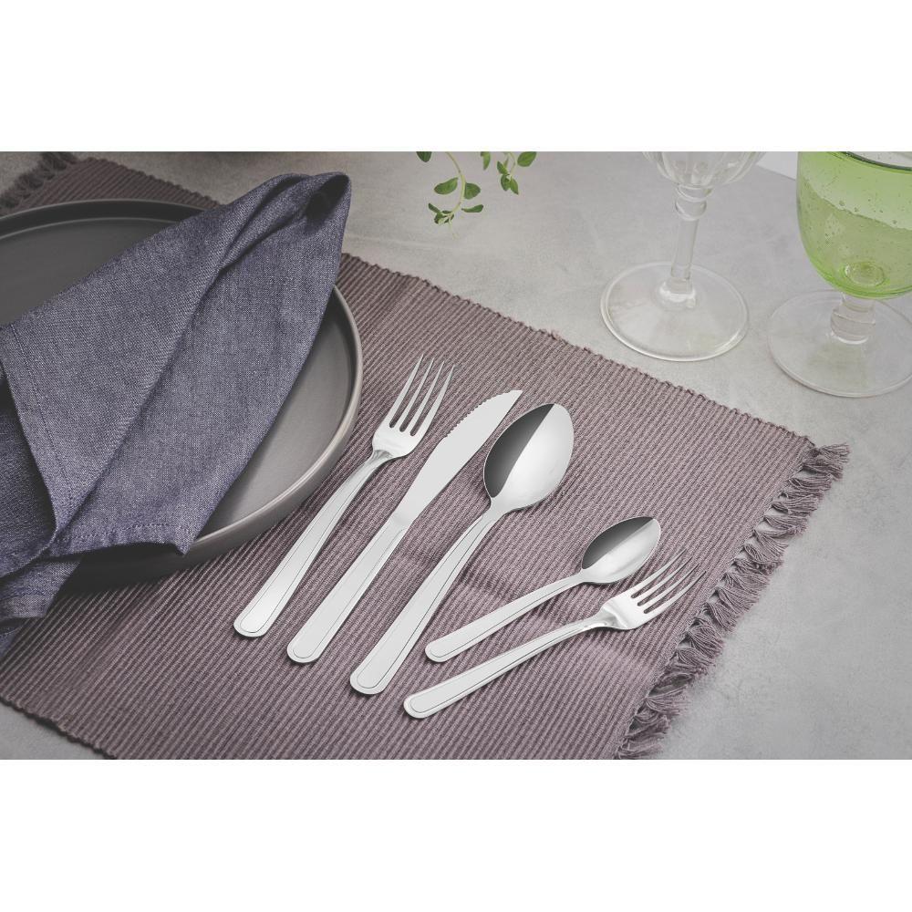 Faqueiro Tramontina Aço Inox Buzios 20 Peças - 4