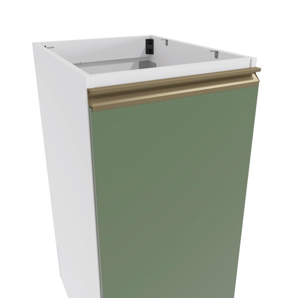 Balcão Celeste Kappesberg 100% Mdf 1 Porta Branco/verde 40cm - 4