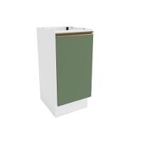 Balcão Celeste Kappesberg 100% Mdf 1 Porta Branco/verde 40cm - 1