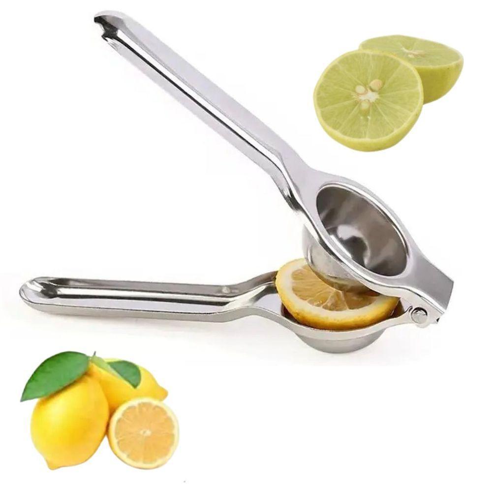 Espremedor De Limão Aço Inox Maciço Resistente 20 Cm - 9