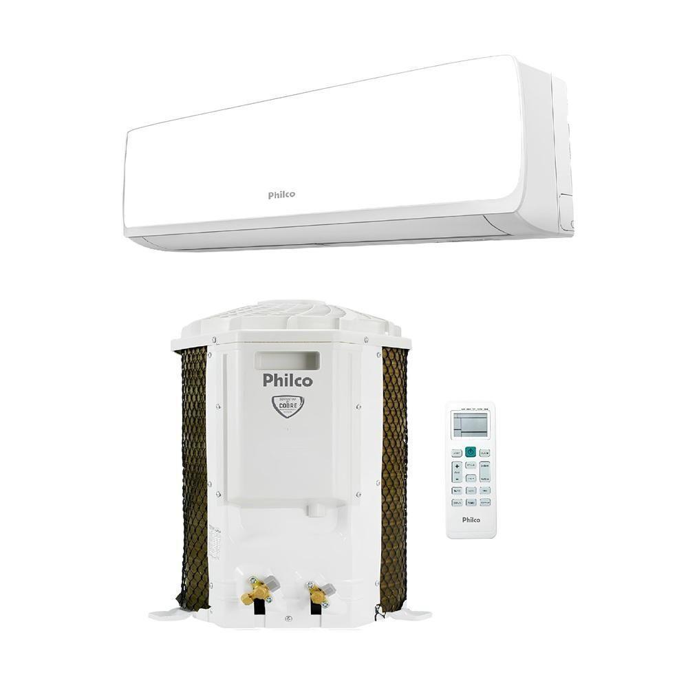 Ar Condicionado Split Philco Hi Wall 9.000 Btu/h Quente E Frio Monofásico Branco PAS9QT 220V - 1