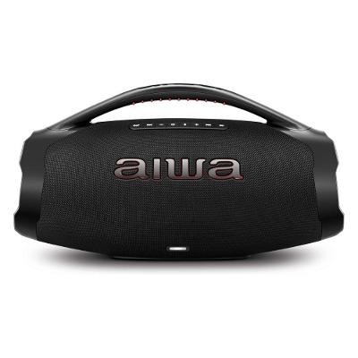 Caixa de Som Boombox Aiwa AWS-BBS01B com Bluetooth e USB Preto