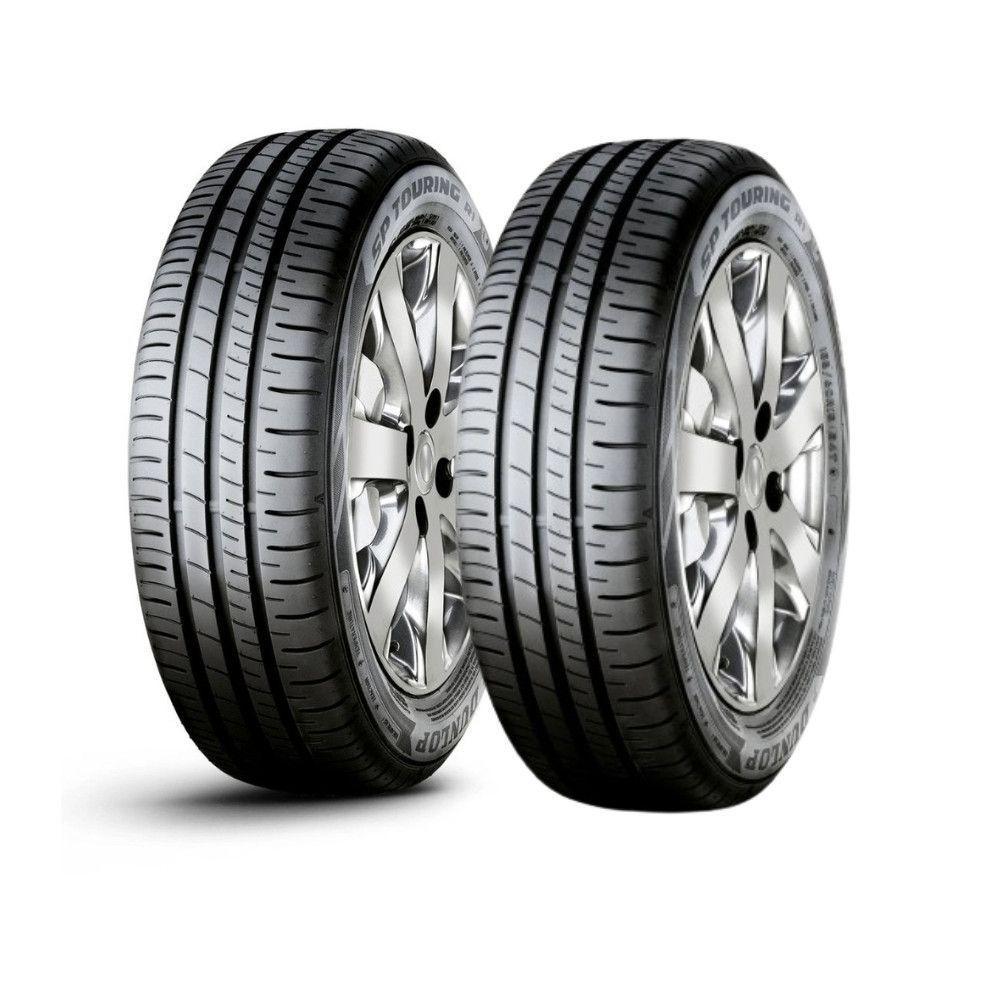 Kit 2 Pneus Dunlop Sp Touring R1 - 185/65 R14 Preto - 2