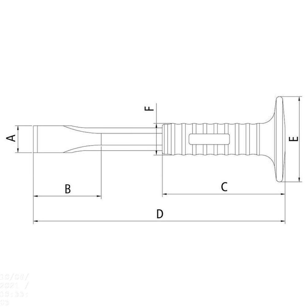 Talhadeira Com Empunhadura 12'' Tramontina Pro Tramontina - 4
