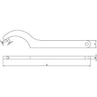Chave Gancho Com Pino 16-18 Mm Tramontina Pro Tramontina - 2