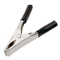 Garra Jacare Bateria Grande 50a - 100 Mm - Preta - 1