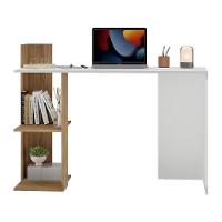 Escrivaninha Mesa Para Computador Multimóveis Branca/rustic - 7