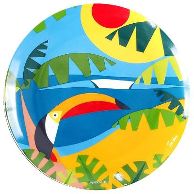 Prato De Porcelana Tucano - Tom Veiga - 24cm
