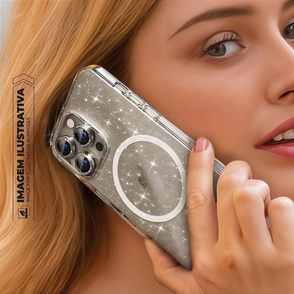 Capa Para Iphone 16 - Magsafe Glitter - Gshield - 8