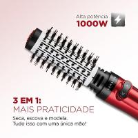 Escova Rotativa Mondial Infinity ER-11-KR Vermelho 220V - 2