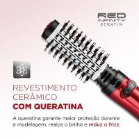 Escova Rotativa Mondial Infinity ER-11-KR Vermelho 220V - 3
