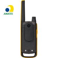 Kit 4x Rádio Comunicador Motorola T470br 35km Ht Talkabout