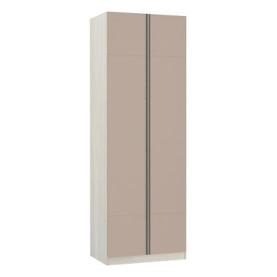 Guarda Roupa Solteiro Prime Plus 2 Portas Bater 3 Gavetas Legno Crema Luciane