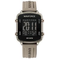 Relógio Unissex Digital Esportivo á Prova D´agua Pulseria Silicone Tela Display Lcd Casual Marrom - 1