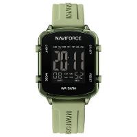 Relógio Unissex Digital Esportivo á Prova D´agua Pulseria Silicone Tela Display Lcd Casual Verde - 1