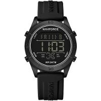Relógio Feminino Esportivo Tela Lcd Digital Pulseira Silicone Impermeavel 3atm Preto - 1