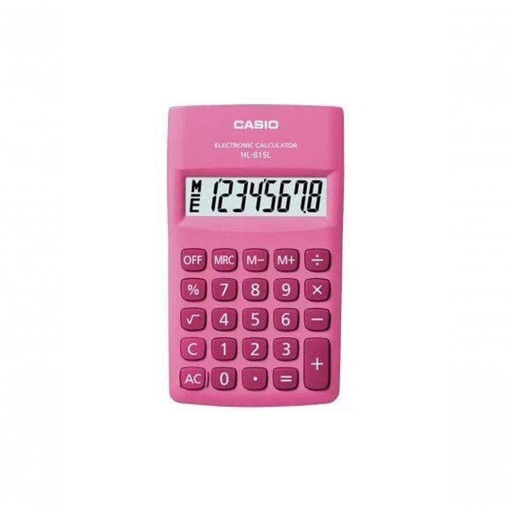 Calculadora De Bolso 8 Digitos Rosa - Hl-815l-pk-w-dp - 1