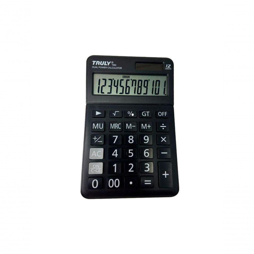 Calculadora De Mesa Truly 12 Digitos - T882 - 1