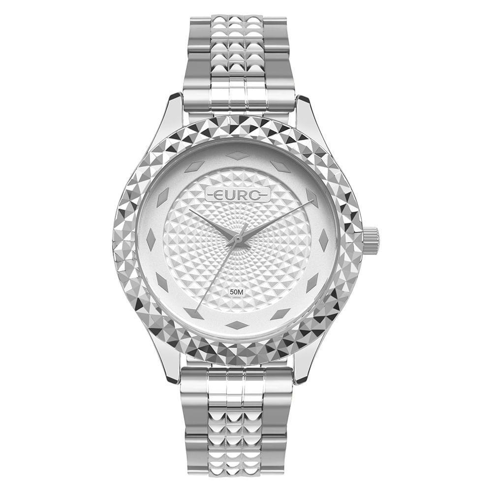 Relógio Euro Feminino Glitz Prata - Eu2035ywc-4k Eu2035ywc-4k - 1