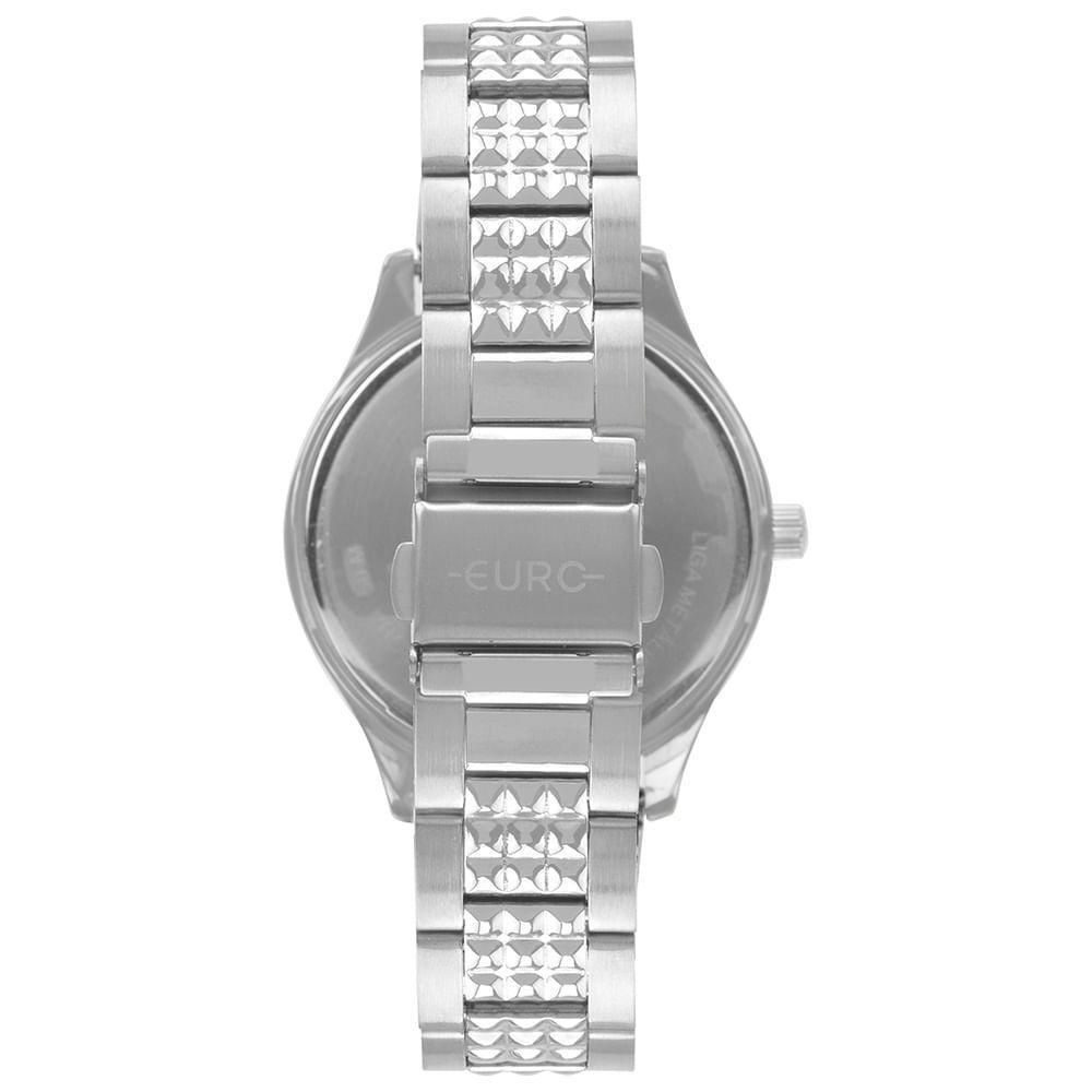 Relógio Euro Feminino Glitz Prata - Eu2035ywc-4k Eu2035ywc-4k - 3