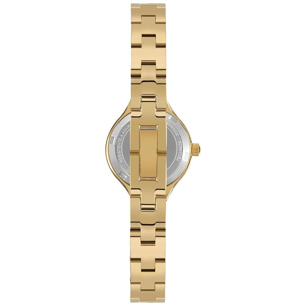 Relógio Technos Feminino Mini Dourado - 2035nam-1p - 3