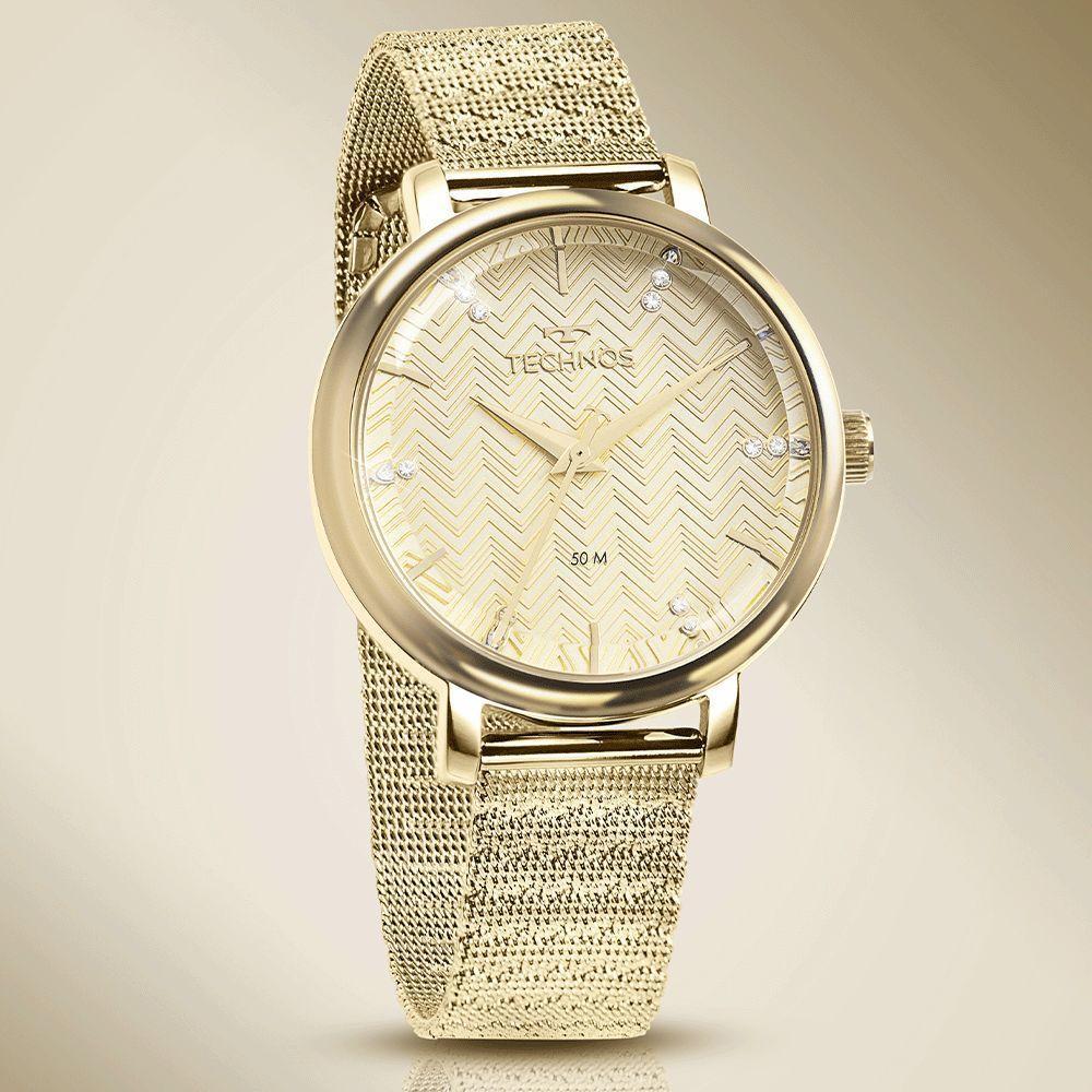 Relógio Technos Feminino Style Dourado - 2036mtc-1d 2036mtc-1d - 3
