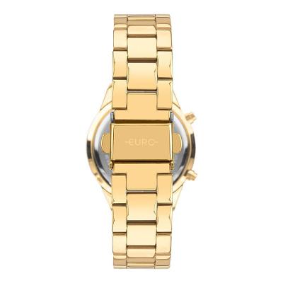Relógio Euro Feminino Fashion Fit Reflexos Dourado - Euds8054ak-4d
