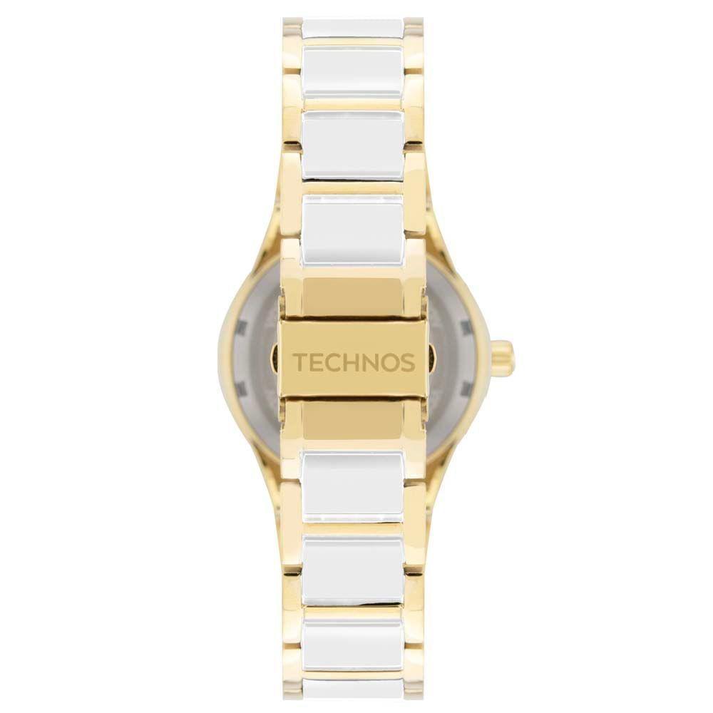 Relógio Technos Feminino Ceramic-saphire Dourado - 2015cen-1b 2015cen-1b - 2