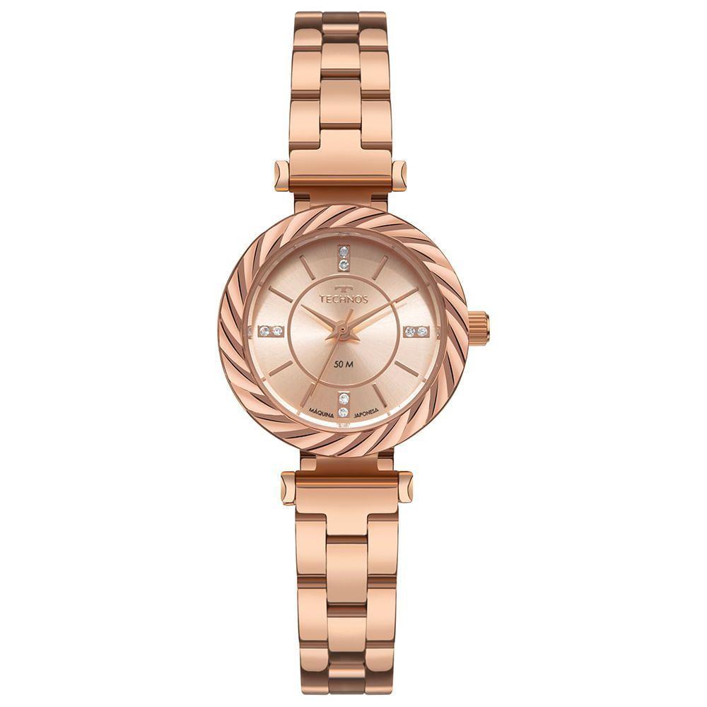 Relógio Technos Feminino Mini Rosé - 2035nbt-1j - 1