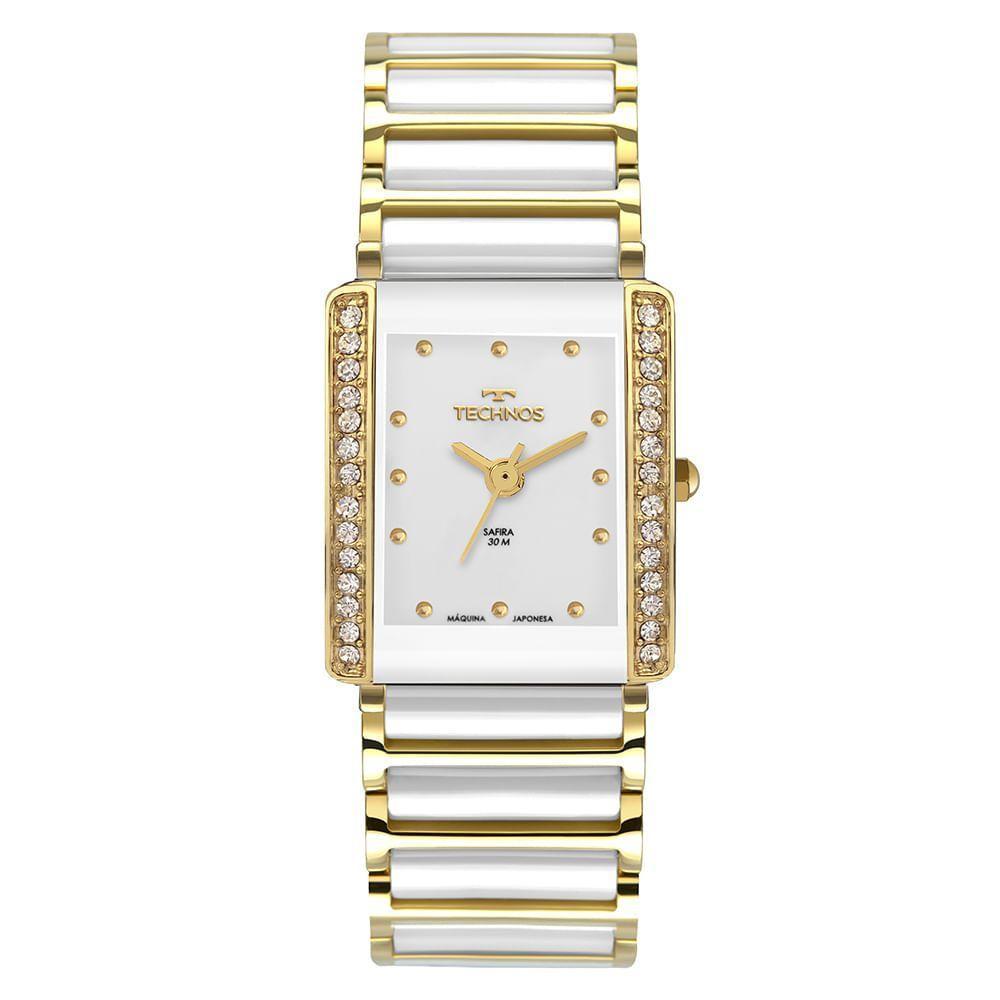 Relógio Technos Feminino Ceramic-saphire Branco(a) - 5y30xo-1b 5y30xo-1b - 1